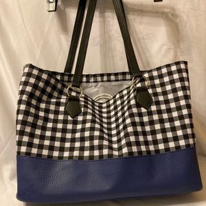 Large Stylish faux leather tote bag